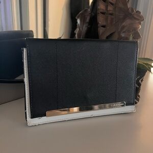 CALVIN KLEIN Black & White Clutch